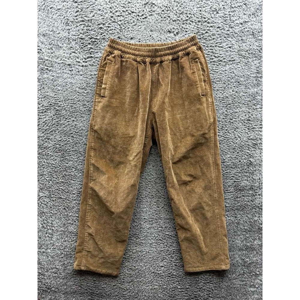 Butter Goods Ben Gore‎ Collection Corduroy Drawstring Pants Brown Mens Size S